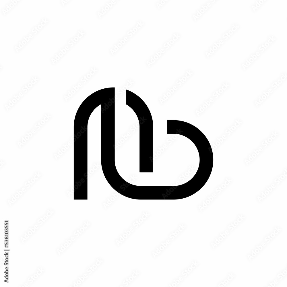 simple n and l initials logo simple n and l initials logo