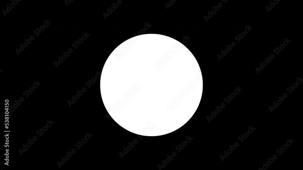 Vector moon phases loop Vector moon phases loop