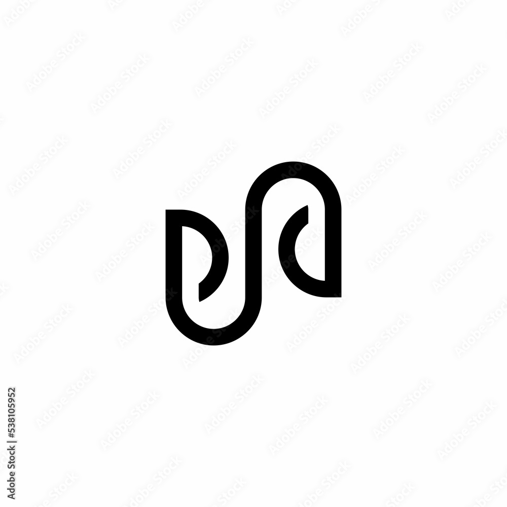 simple N initials logo simple N initials logo