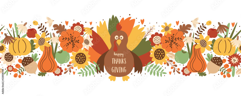 Thanksgiving party invitation sample