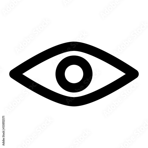 eye icon outline style