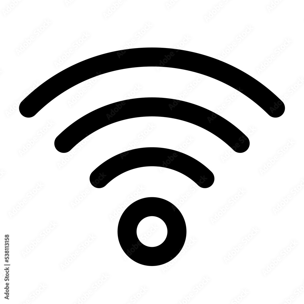 wireless icon outline style wireless icon outline style