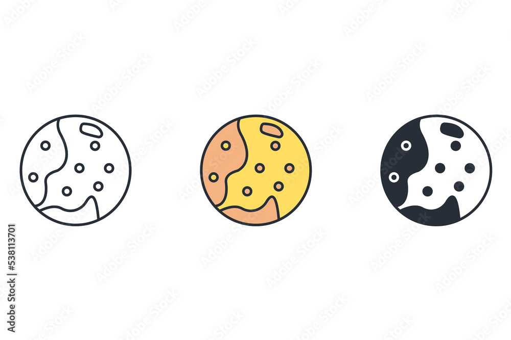 mercury icon vector icon.Editable stroke.linear style sign for use web design,logo.Symbol illustration. mercury icon vector icon.Editable stroke.linear style sign for use web design,logo.Symbol illustration.