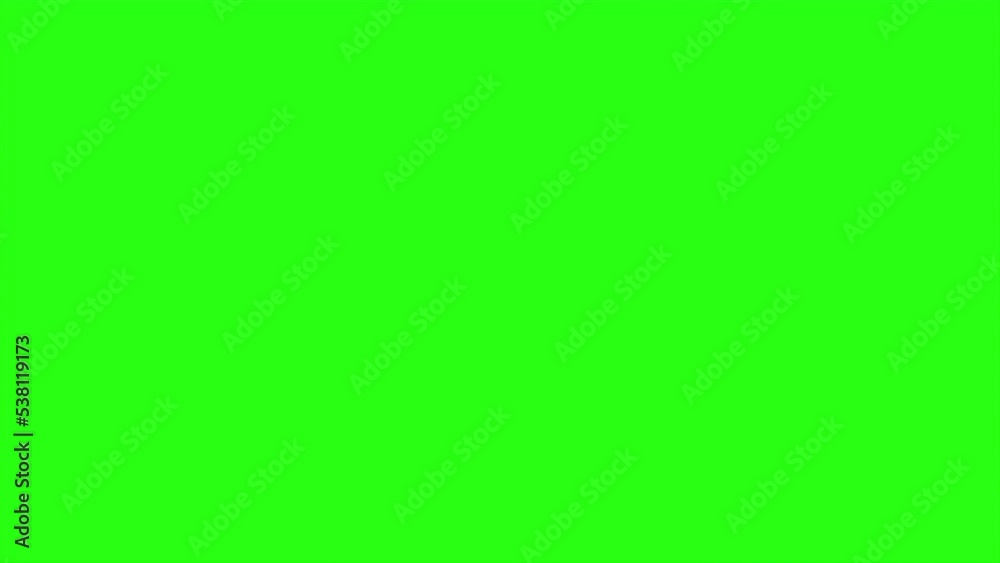 Animation swoosh action effect on green screen background Animation swoosh action effect on green screen background