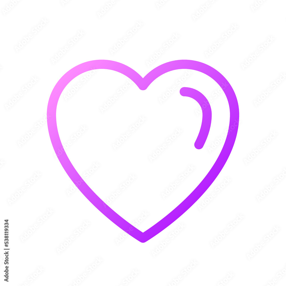 Heart pixel perfect gradient linear ui icon. Tender feelings. Healthcare and wellness. Social media like. Line color user interface symbol. Modern style pictogram. Vector isolated outline illustration Heart pixel perfect gradient linear ui icon. Tender feelings. Healthcare and wellness. Social media like. Line color user interface symbol. Modern style pictogram. Vector isolated outline illustration