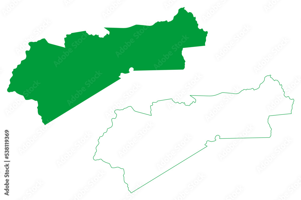 Paramoti municipality (Ceará state, Municipalities of Brazil, Federative Republic of Brazil) map vector illustration, scribble sketch Paramoti map Paramoti municipality (Ceará state, Municipalities of Brazil, Federative Republic of Brazil) map vector illustration, scribble sketch Paramoti map