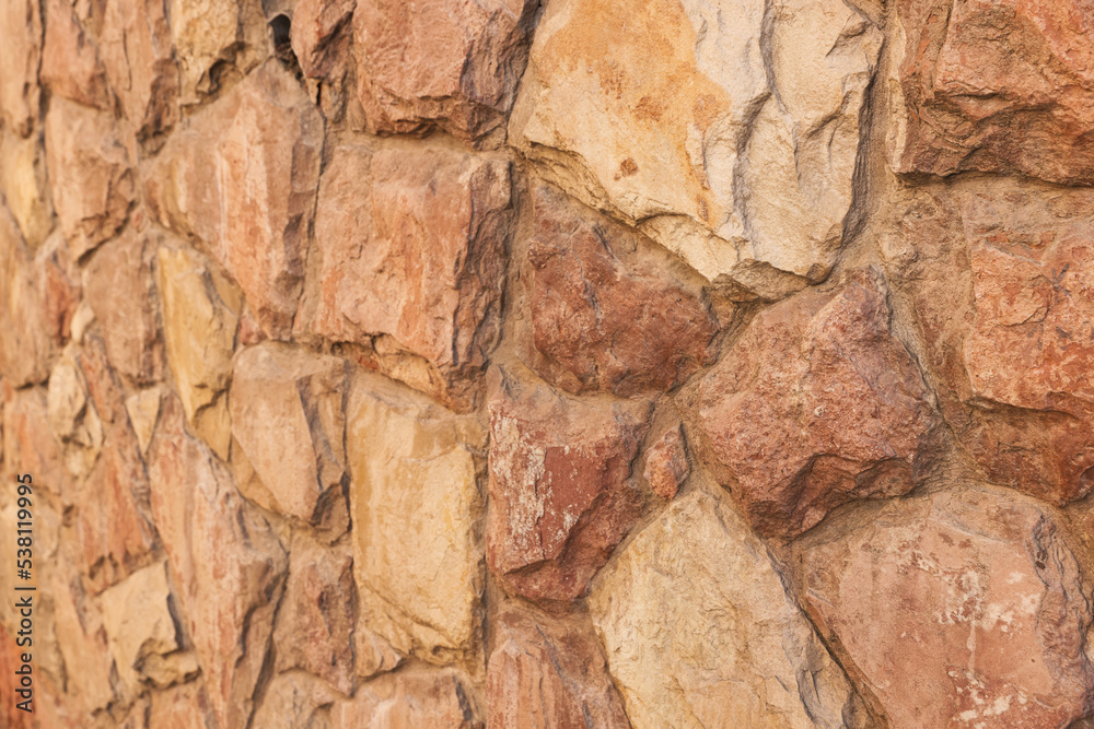 Texture of brown brick wall as background Texture of brown brick wall as background