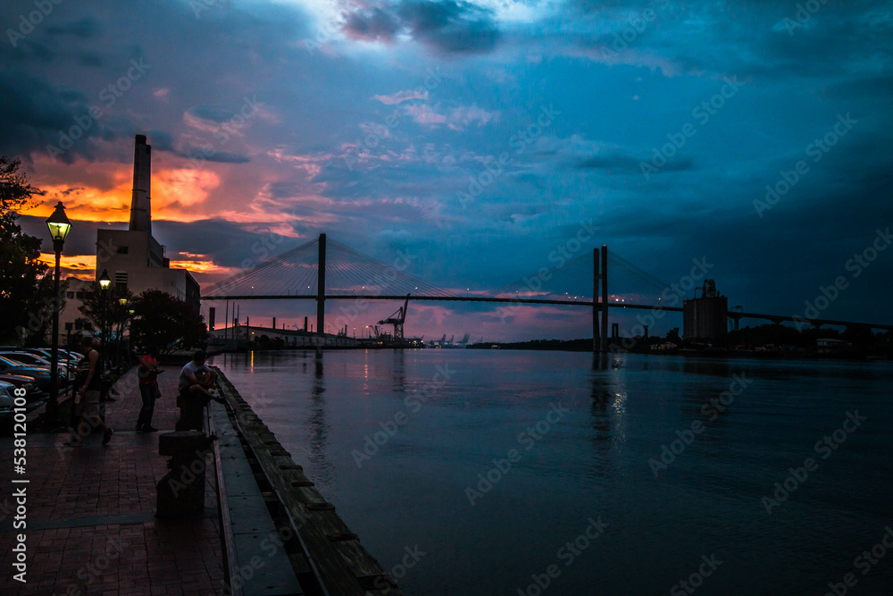 Fototapeta premium Savannah Sunset 1