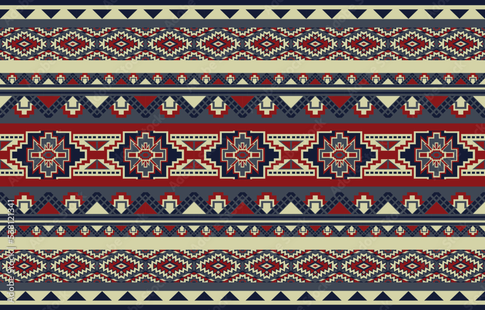 seamless image. Ethnic abstract ikat art. Seamless pattern in tribal, folk embroidery, and Mexican style. Aztec geometric art ornament print.Design for carpet, wallpaper, clothing, wrapping, fabric, seamless image. Ethnic abstract ikat art. Seamless pattern in tribal, folk embroidery, and Mexican style. Aztec geometric art ornament print.Design for carpet, wallpaper, clothing, wrapping, fabric,