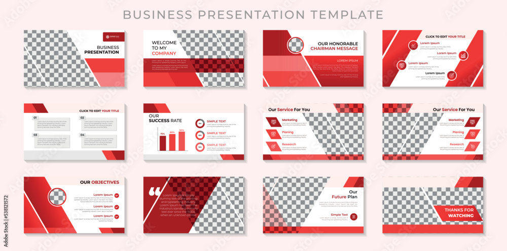 Minimal Corporate Business Presentation Template Vector File Minimal Corporate Business Presentation Template Vector File