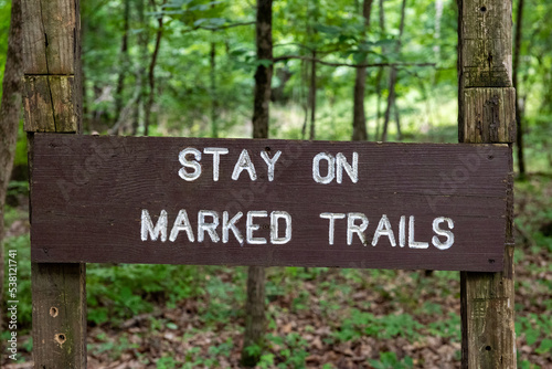 Stay on Marked Trails