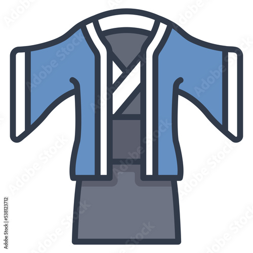 kimono men icon