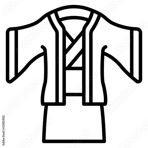 kimono men icon