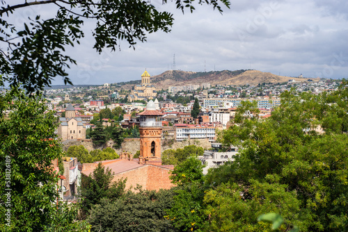 Famous travel landmark of Tbilisi photo