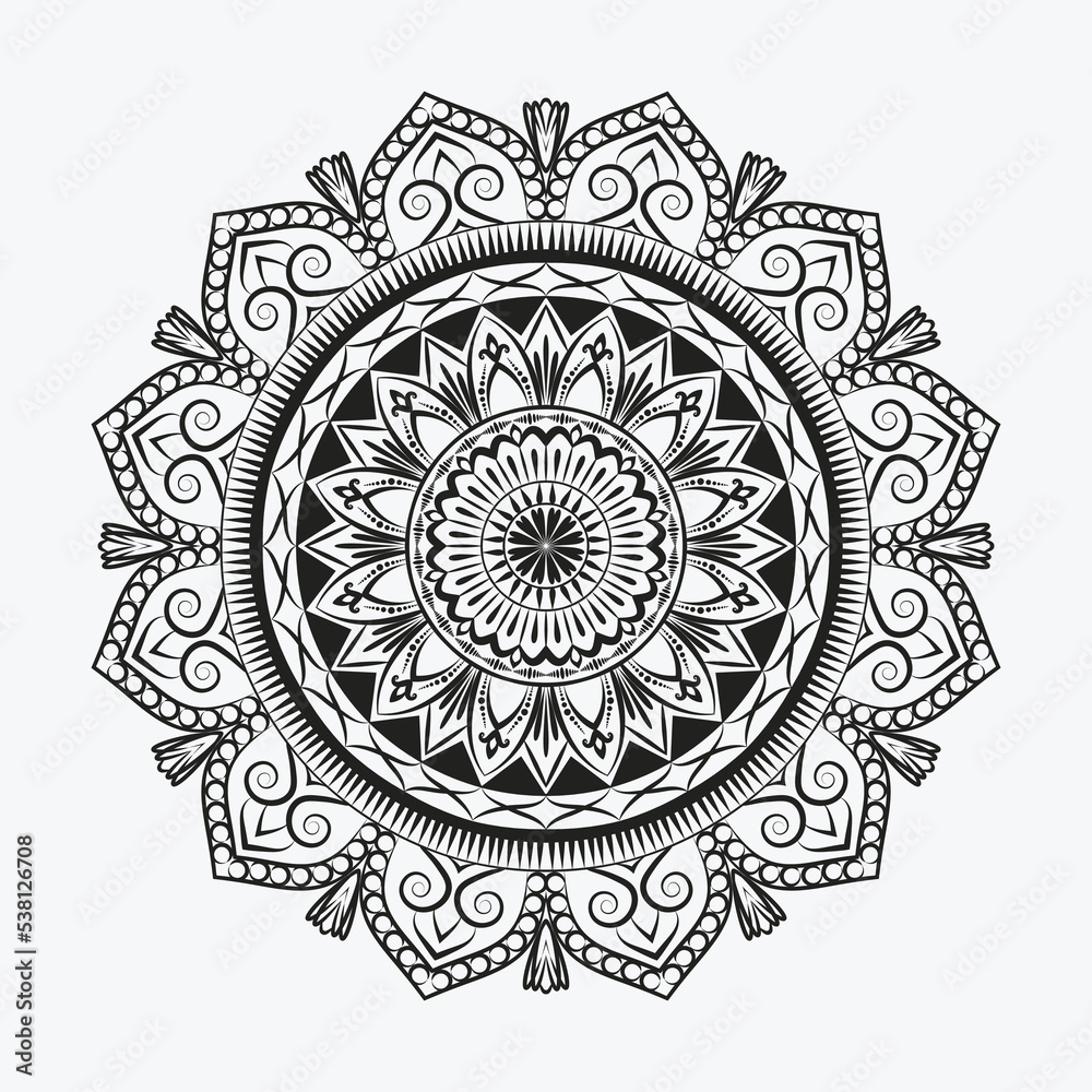 Luxury mandala ornamental background design with arabesque Islamic style Luxury mandala ornamental background design with arabesque Islamic style