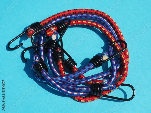 Принти на полотні Bungee cord set with fixing hooks