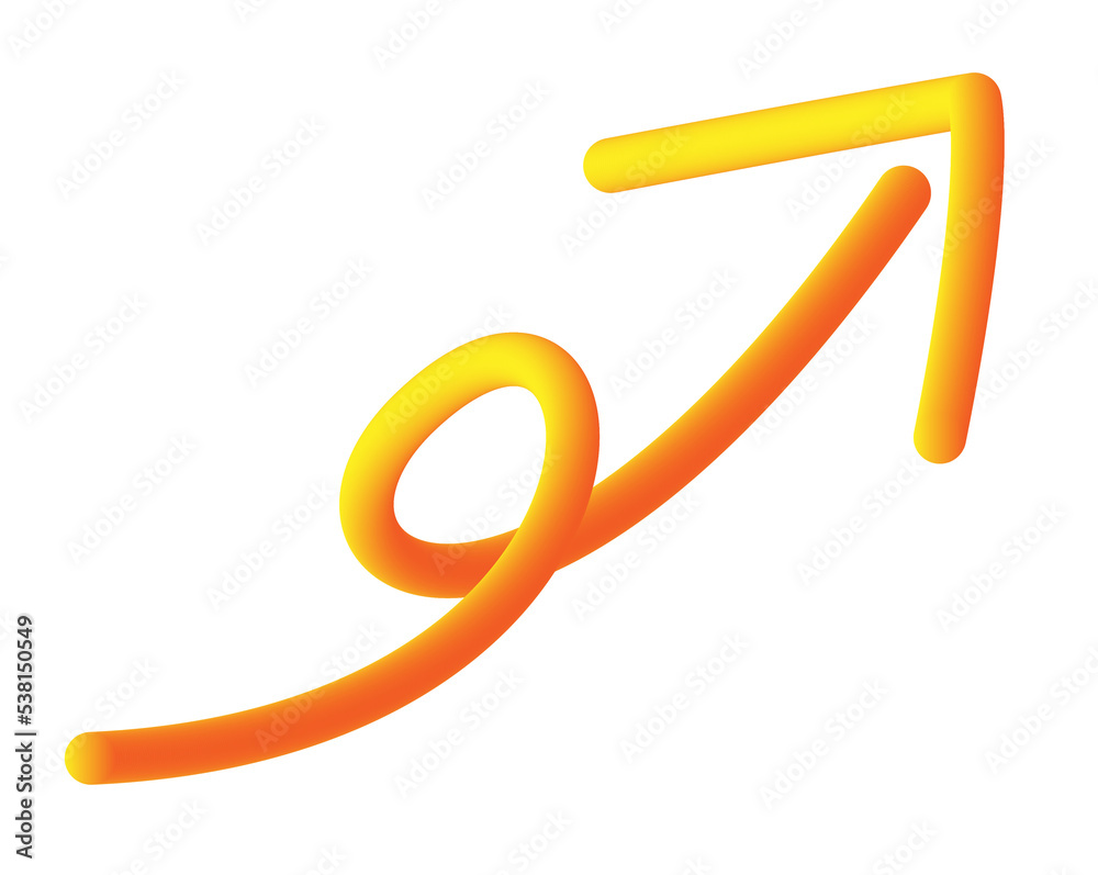 3d rendering of arrow symbols 3d rendering of arrow symbols