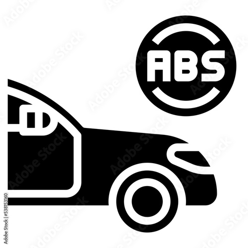 ABS glyph icon