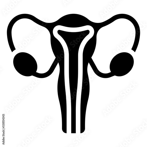 UTERUS glyph icon