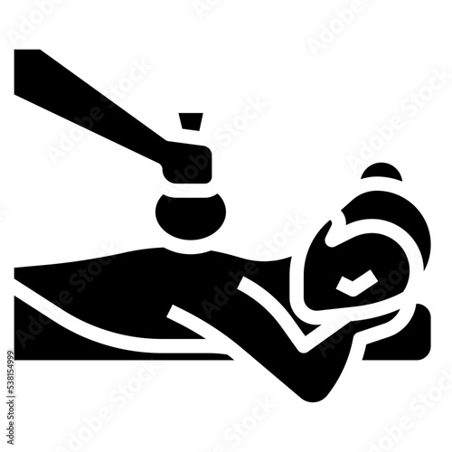 THAI HERB MASSAGE glyph icon