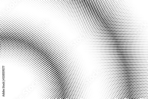 Halftone monochrome pattern with dots. Minimalism, vector. Background for posters, websites, business cards, postcards, interior design.