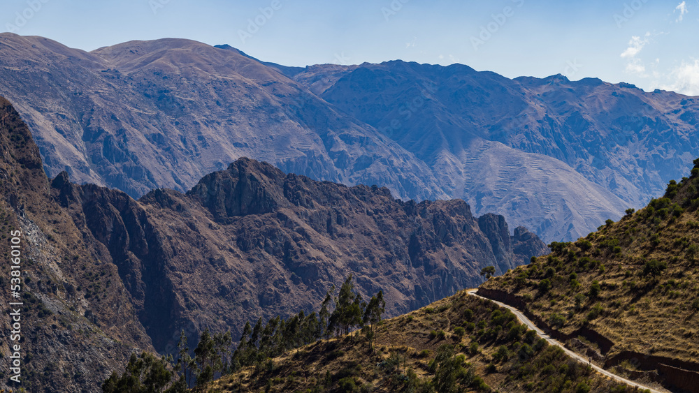 Andean mountains landscape cusco peru Andean mountains landscape cusco peru