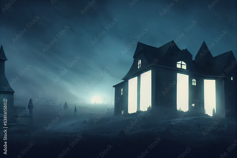 haunted house in the woods haunted house in the woods