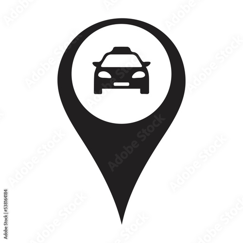 Taxi location icon