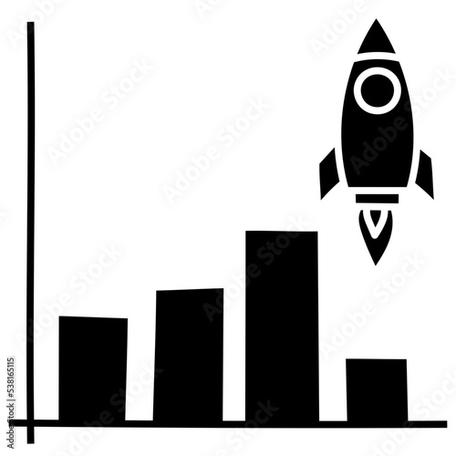 GROWTH FACTOR glyph icon