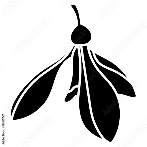 SNOWDROP glyph icon