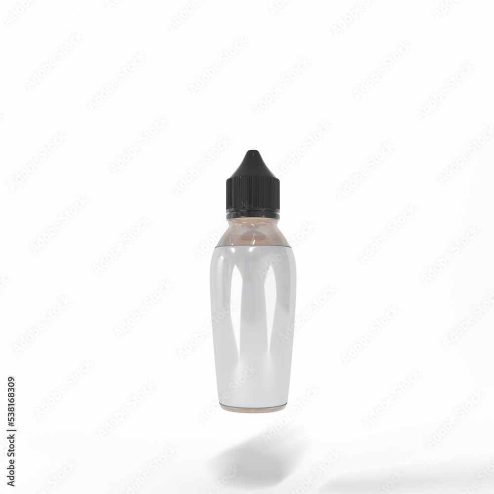 Liquid bottle for branding product design 