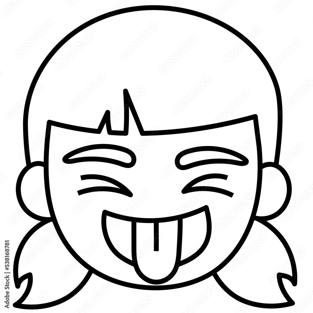 TONGUE 2 line icon TONGUE 2 line icon