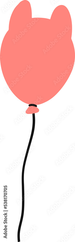 Cute balloon Illustration for design element Cute balloon Illustration for design element