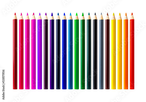 色鉛筆／色えんぴつ（背景透過切り抜き合成用png素材）