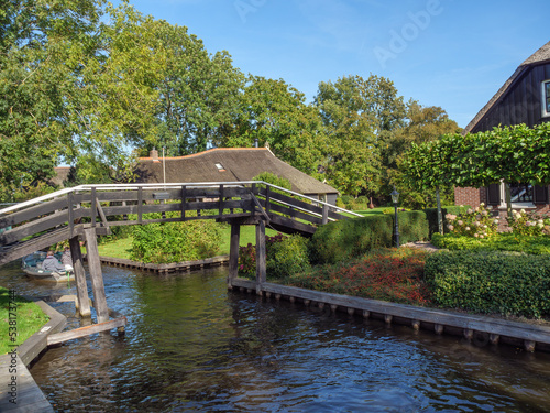 Giethoorn in den Niederlanden