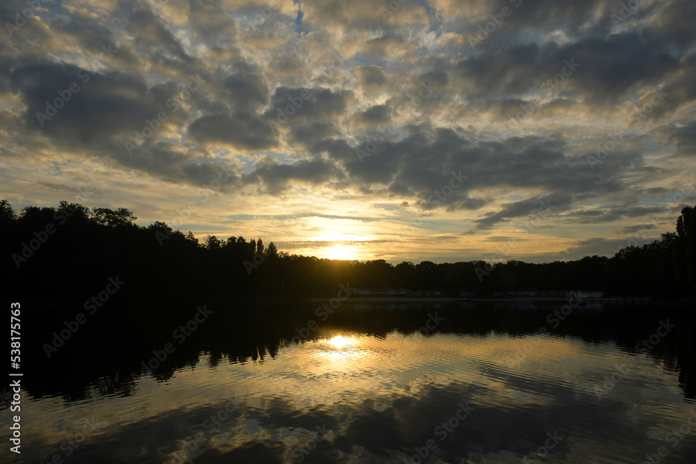 Obraz premium sonnenuntergang