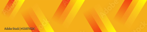 abstraction geometry shine yellow layer element creative orange gradient institution party seminar talks presentation long banner
