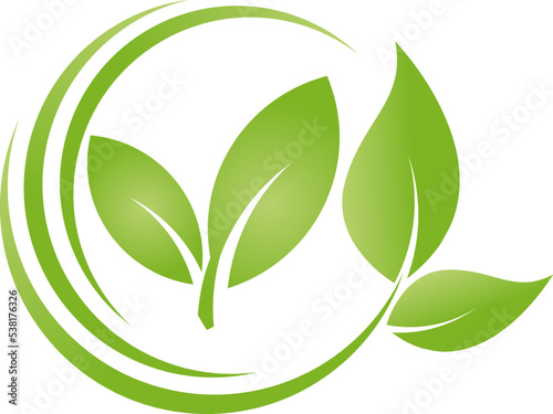 Blätter, Pflanzen, Gesundheit, Gärtner und Heilpraktiker Logo