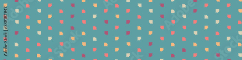 Abstract Color Halftone Dots generative art background illustration