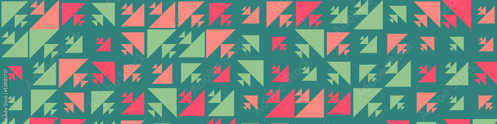 Abstract Color Halftone Dots generative art background illustration
