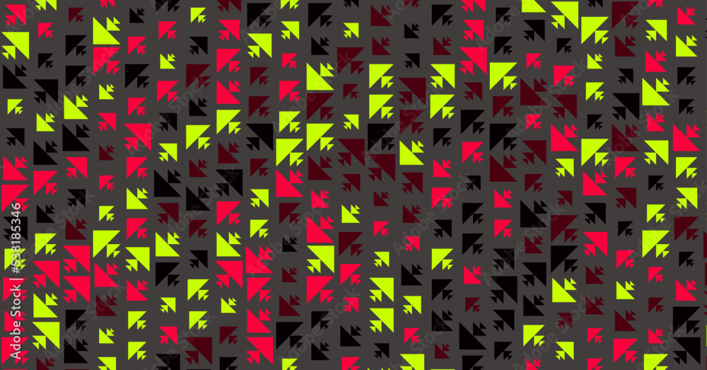 Obraz premium Abstract Color Halftone Dots generative art background illustration
