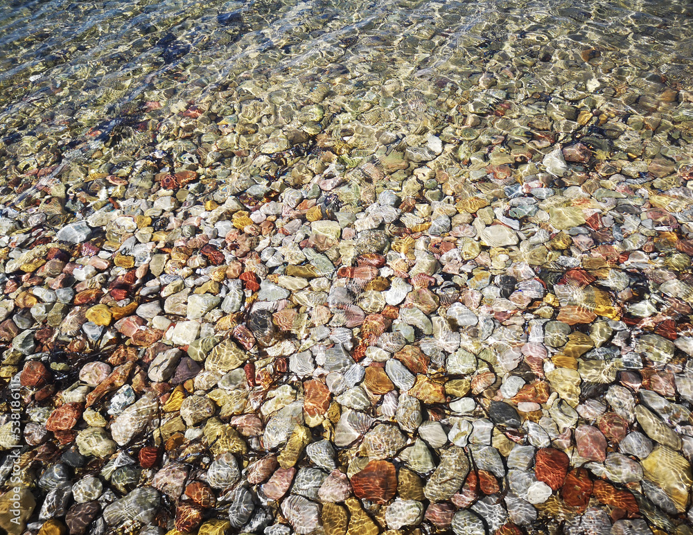 pebbles on the beach , natural background pebbles on the beach , natural background