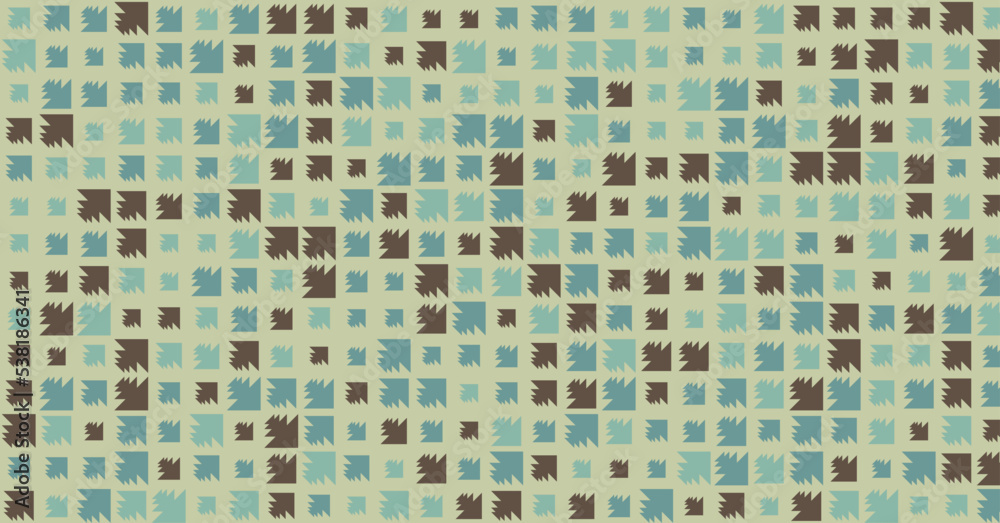 Fototapeta premium Abstract Color Halftone Dots generative art background illustration