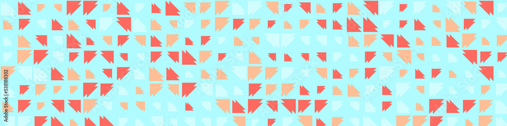 Fototapeta premium Abstract Color Halftone Dots generative art background illustration