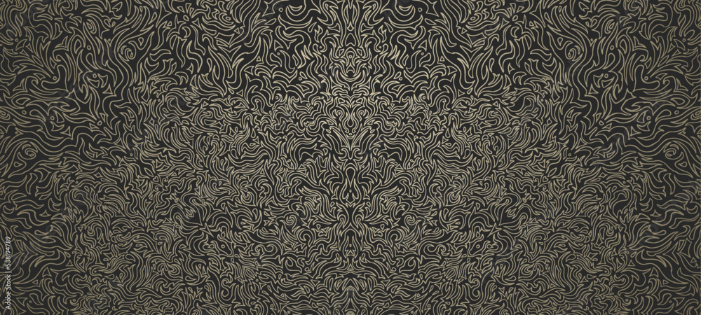 Naklejka premium Arabian art background