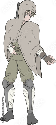 Ronin warrior cartoon character