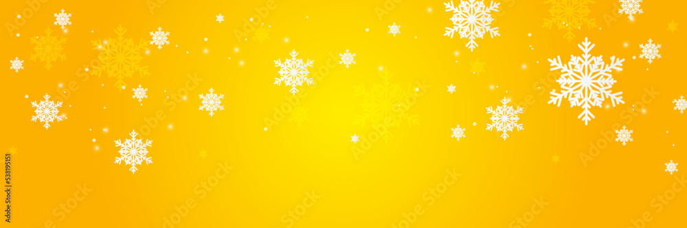 Red and white christmas snowflake banner background with text space Red and white christmas snowflake banner background with text space