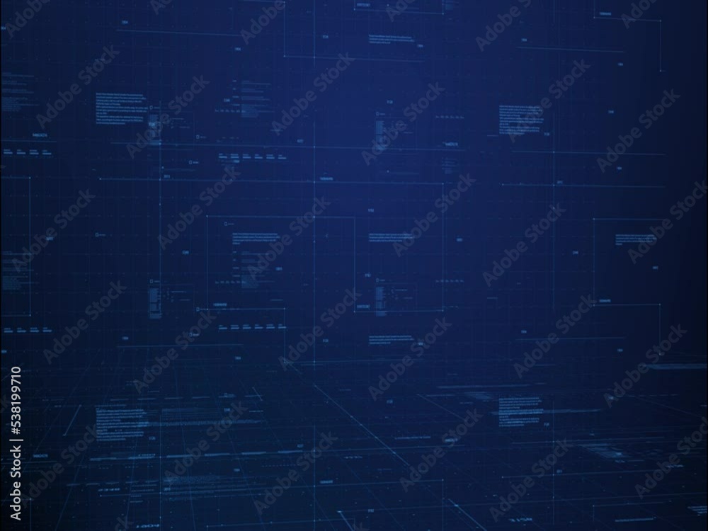 visualization of the map in the virtual space Head-Up Display visualization of the map in the virtual space Head-Up Display