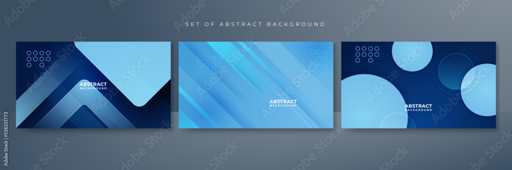 Blue background. abstract blue background. Vector abstract graphic design banner pattern presentation background web template.