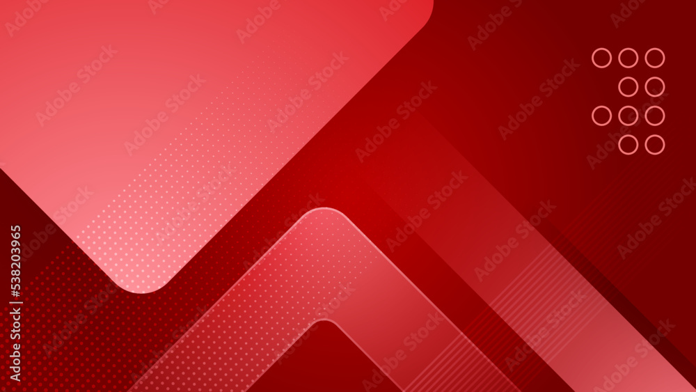Fototapeta premium Modern red background